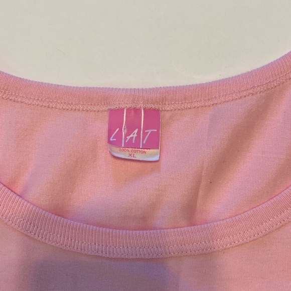 Light Pink Graphic Tank Top Size XL - Picture 8 of 9